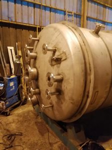 Conception de cuve en acier inoxydable