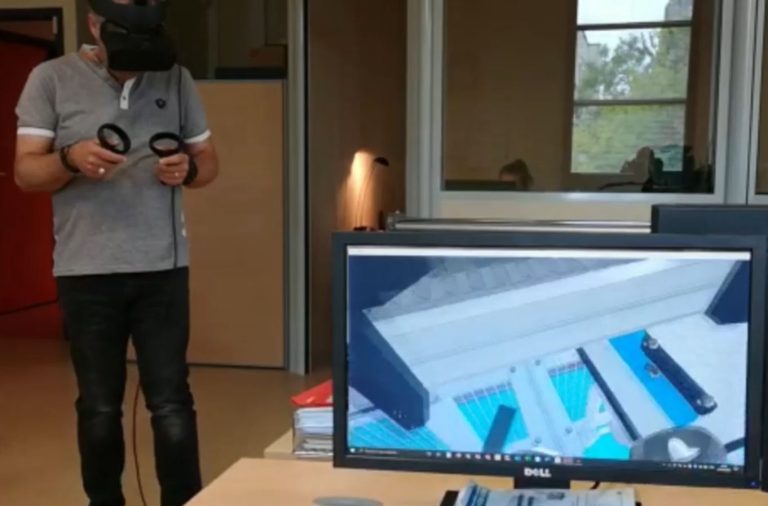 projet en réalité virtuelle pour la conception de machines industrielles