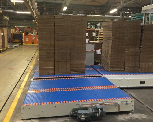 Conception de système de convoyage à tapis modulaire